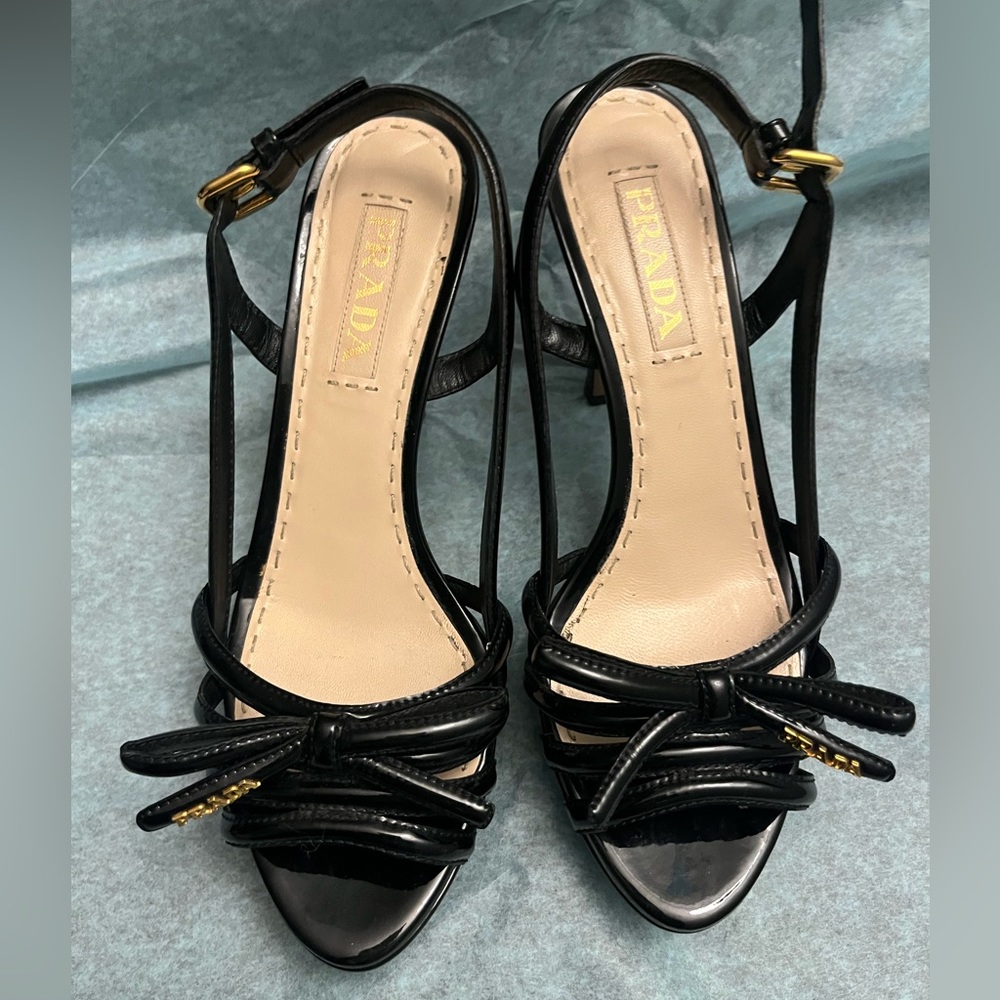 Prada 6” heel dress shoes